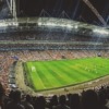 サッカースタジアムのイメージ画像。